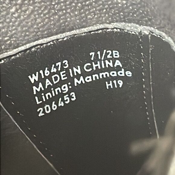 Cole Haan Grand OS Jensyn Womens Sz 7.5B Black Leather Pull On Buckle Ankle Boot - Picture 6 of 11